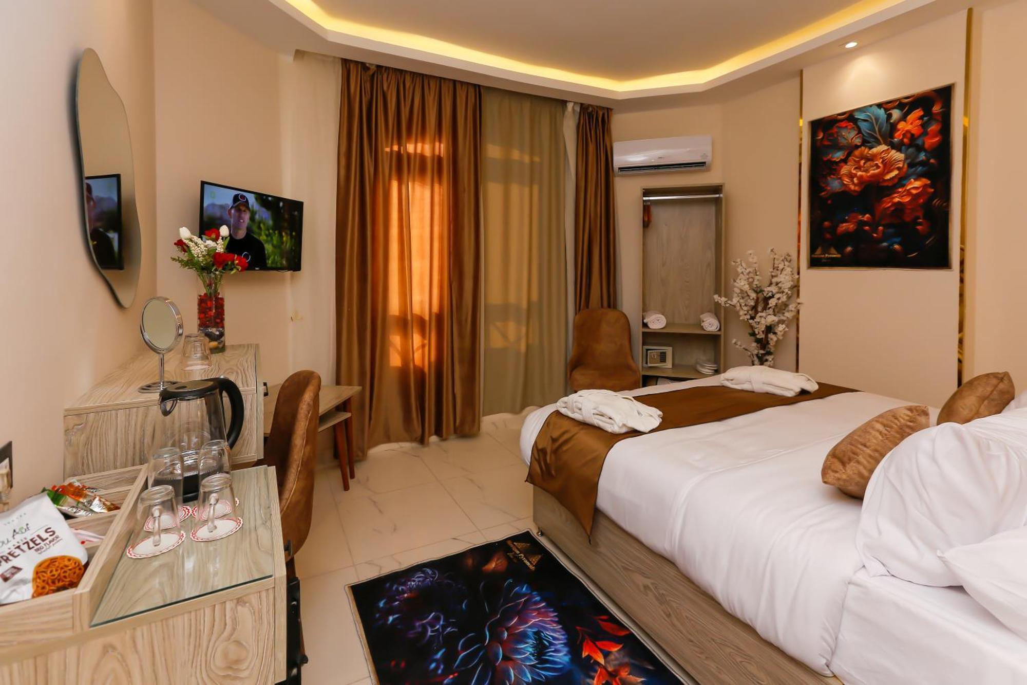 Horizon Pyramid View Inn Kafret el-Gabal 외부 사진