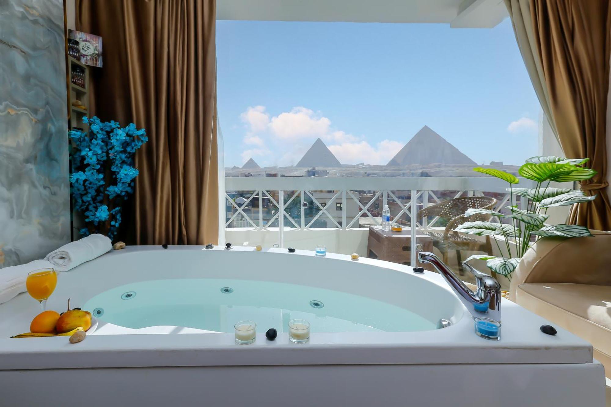 Horizon Pyramid View Inn Kafret el-Gabal 외부 사진