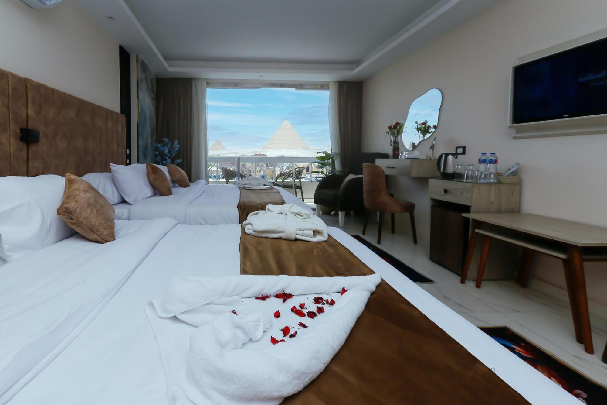 Horizon Pyramid View Inn Kafret el-Gabal 외부 사진
