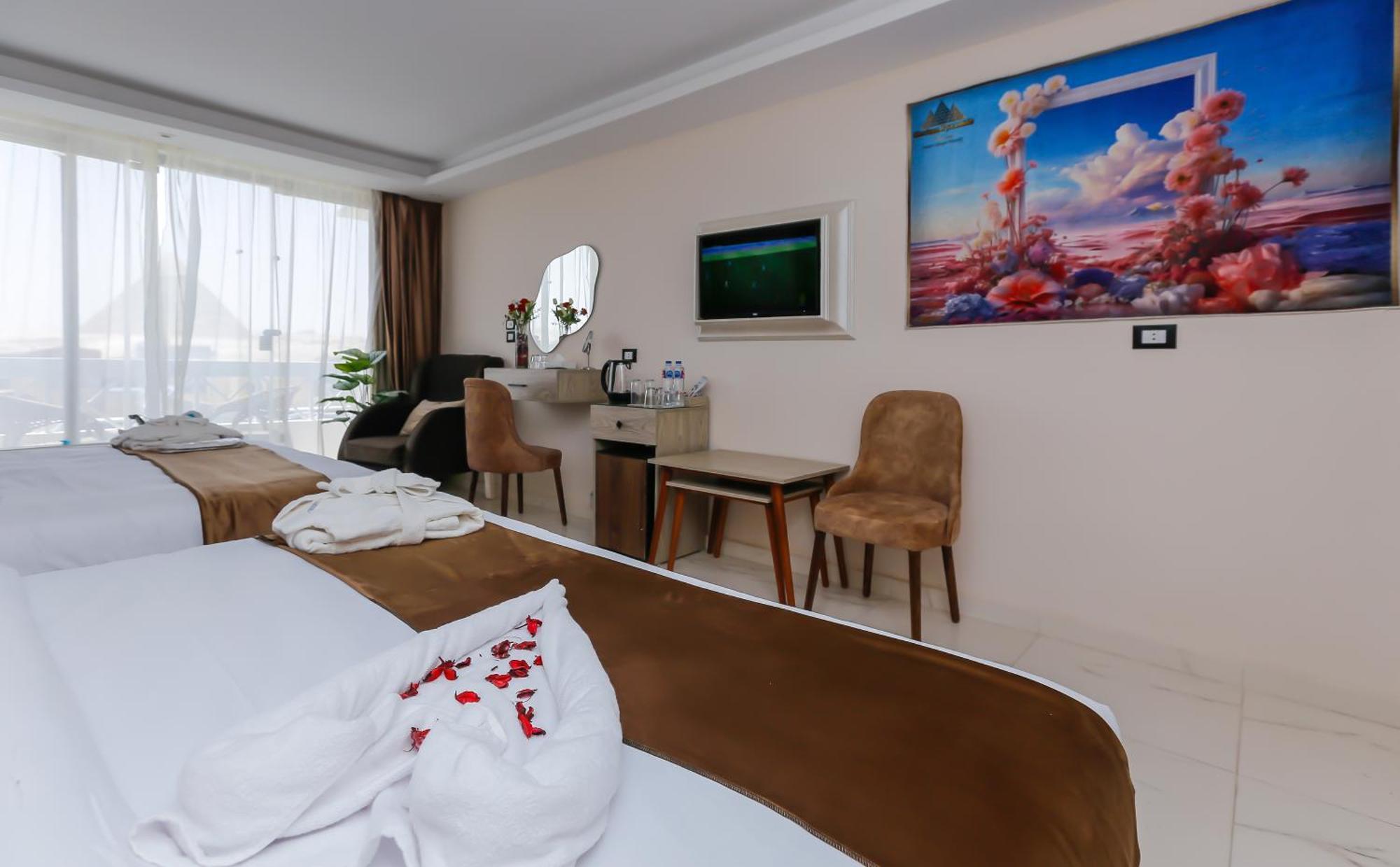 Horizon Pyramid View Inn Kafret el-Gabal 외부 사진