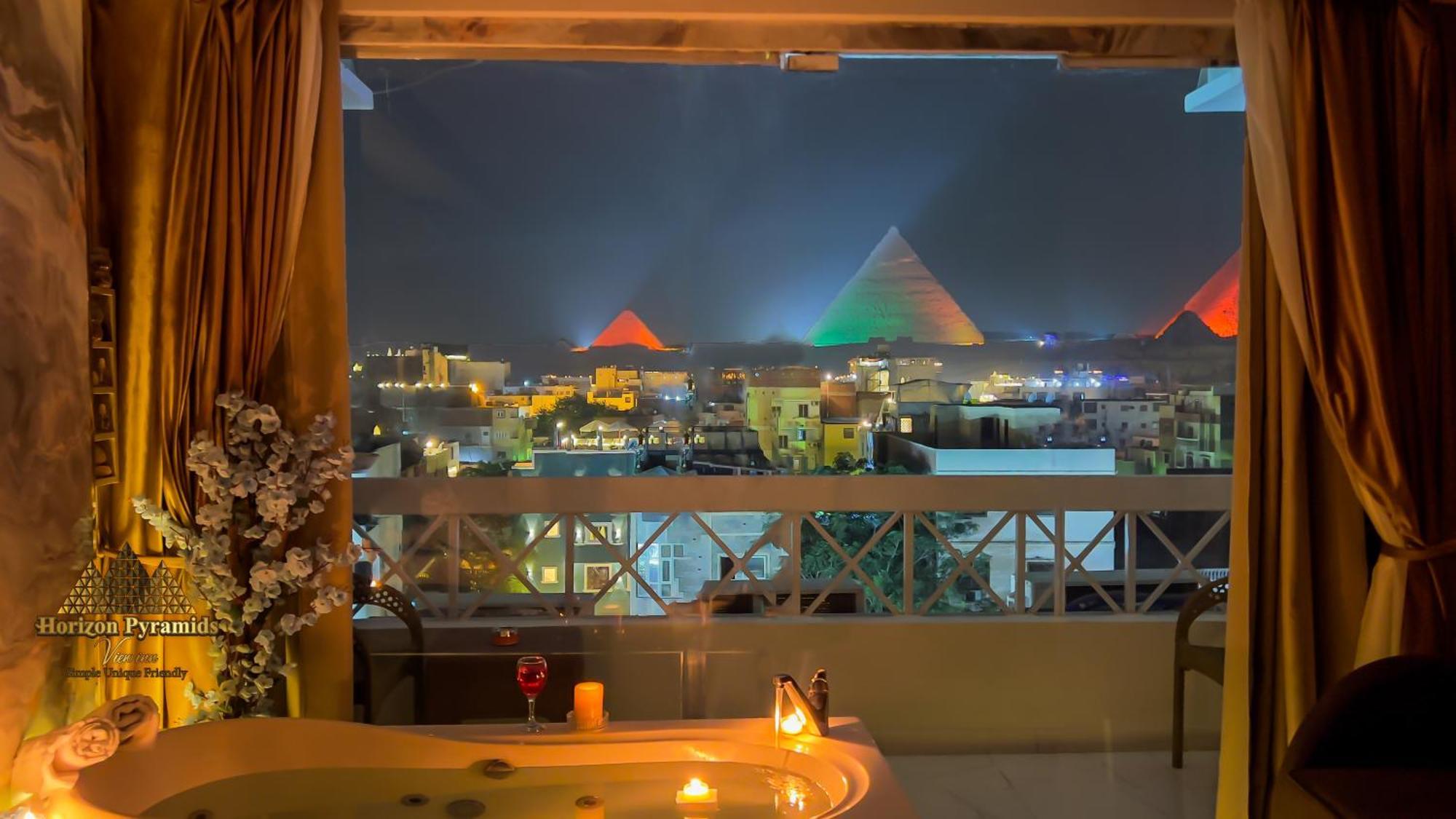 Horizon Pyramid View Inn Kafret el-Gabal 외부 사진