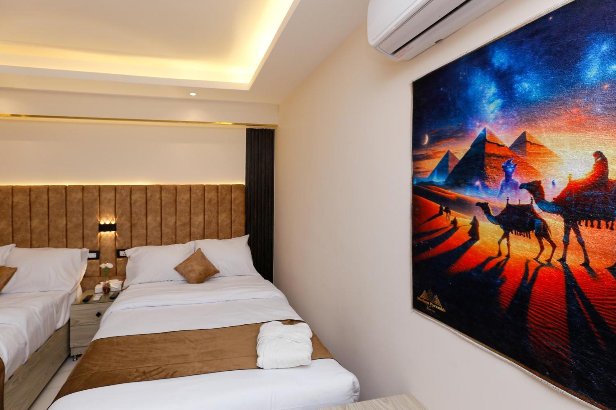 Horizon Pyramid View Inn Kafret el-Gabal 외부 사진